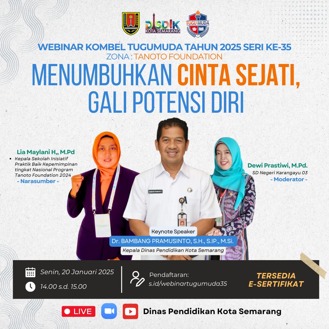 WEBINAR KOMUNITAS BELAJAR TUGU MUDA SERI KE-35